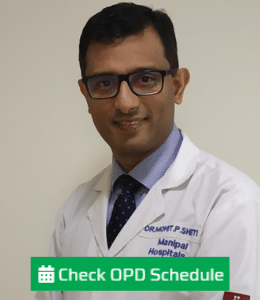 Dr. Mohit P Shetty - Manipal Hospital, Bangalore