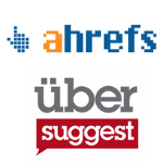 Ahref and Ubbersuggest seo tools