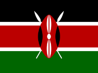 Kenya Flags to represent medical tourism consultation Kenya patients