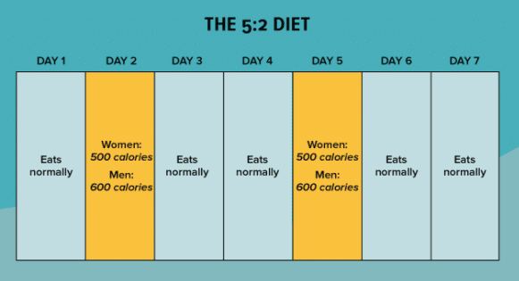 The 5-2 Diet Plan - Alternative Day fasting