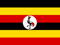 Uganda Flags to represent medical tourism consultation for Uganda patients