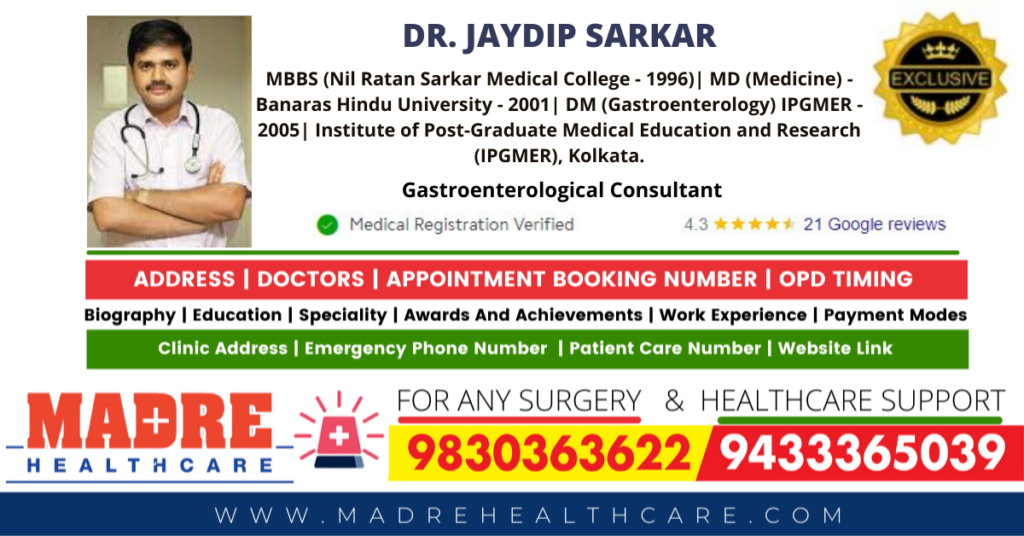 Dr. Jaydip Sarkar-Gastroenterologist