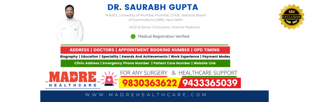 Dr. Saurabh Gupta Yashodha Hospital
