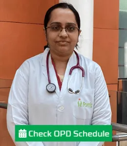 Dr. Sohini Chakraborty Fortis Hospital