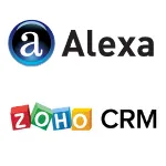 Alexa and zoho crm software