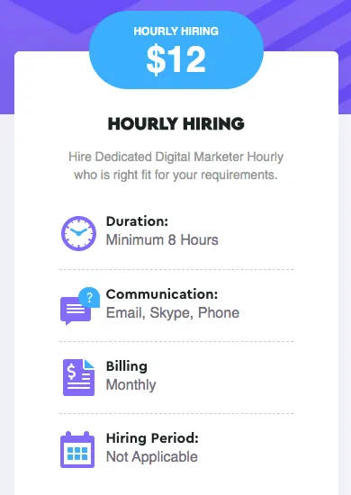 Hourly hiring