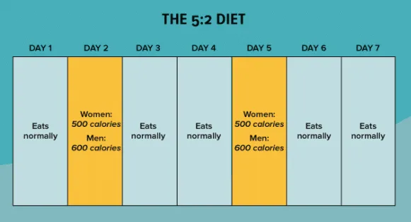 The 5-2 Diet Plan - Alternative Day fasting