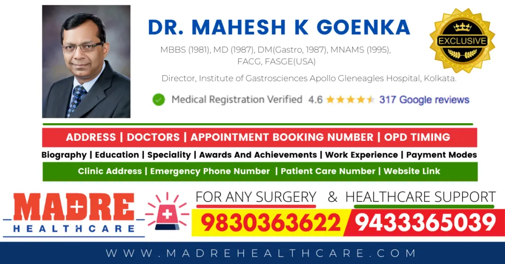 Dr. Mahesh K Goenka