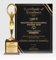 Yashoda Hospitals Recognized for Excellence in Patient Care at CIMS Medica Healthcare Excellence Awards 2020